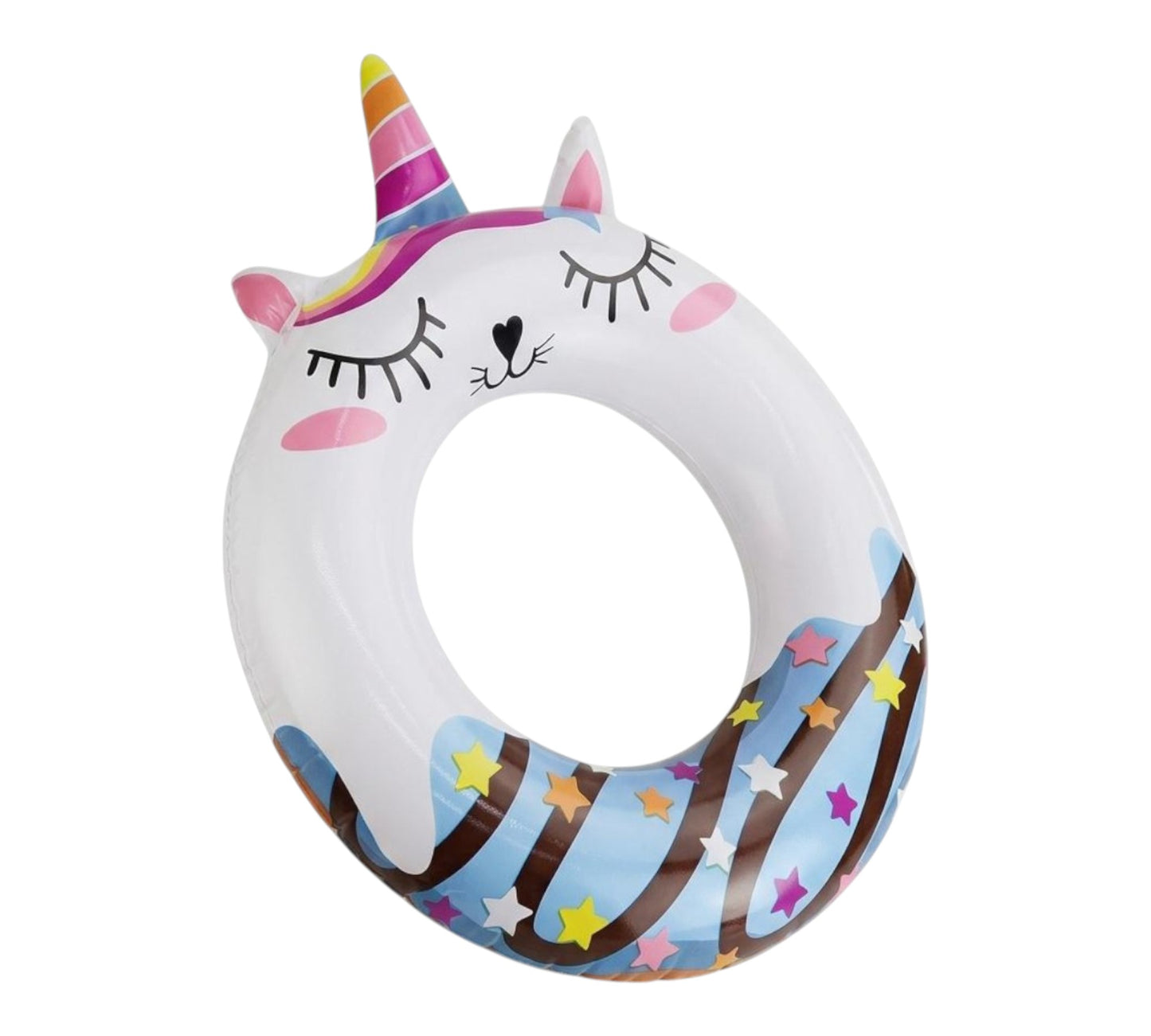 Unicorn Donut Summer Inflatable Swim Ring for Kids