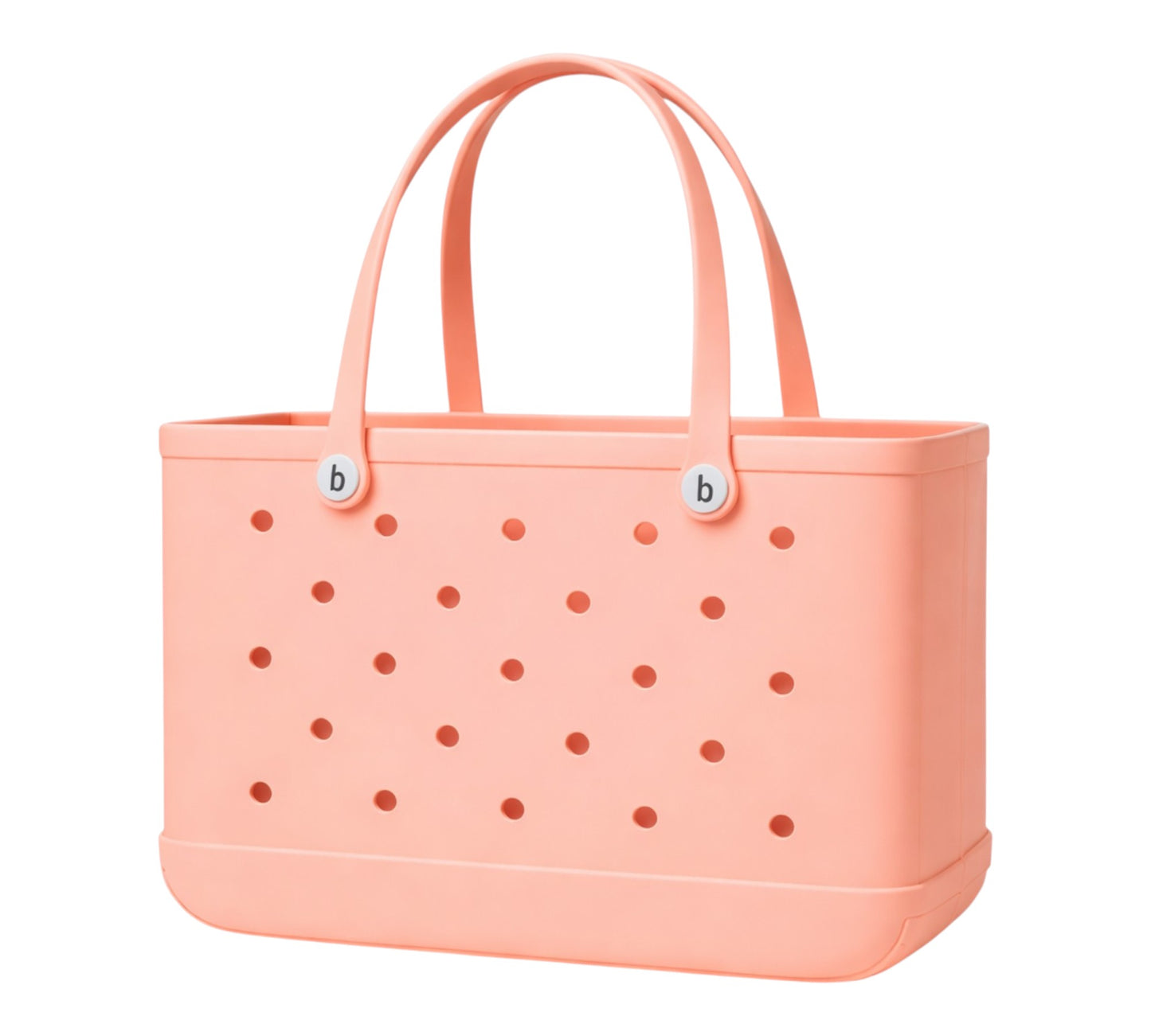 Large Waterproof EVA Beach Tote Bag - Pink