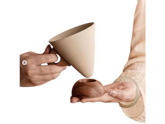 Beige Ceramic Mug