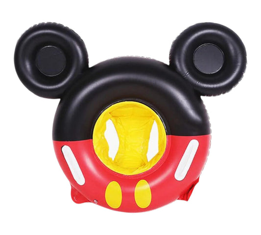 Mickey Mouse 3D Summer Inflatable Swim Ring with Ears