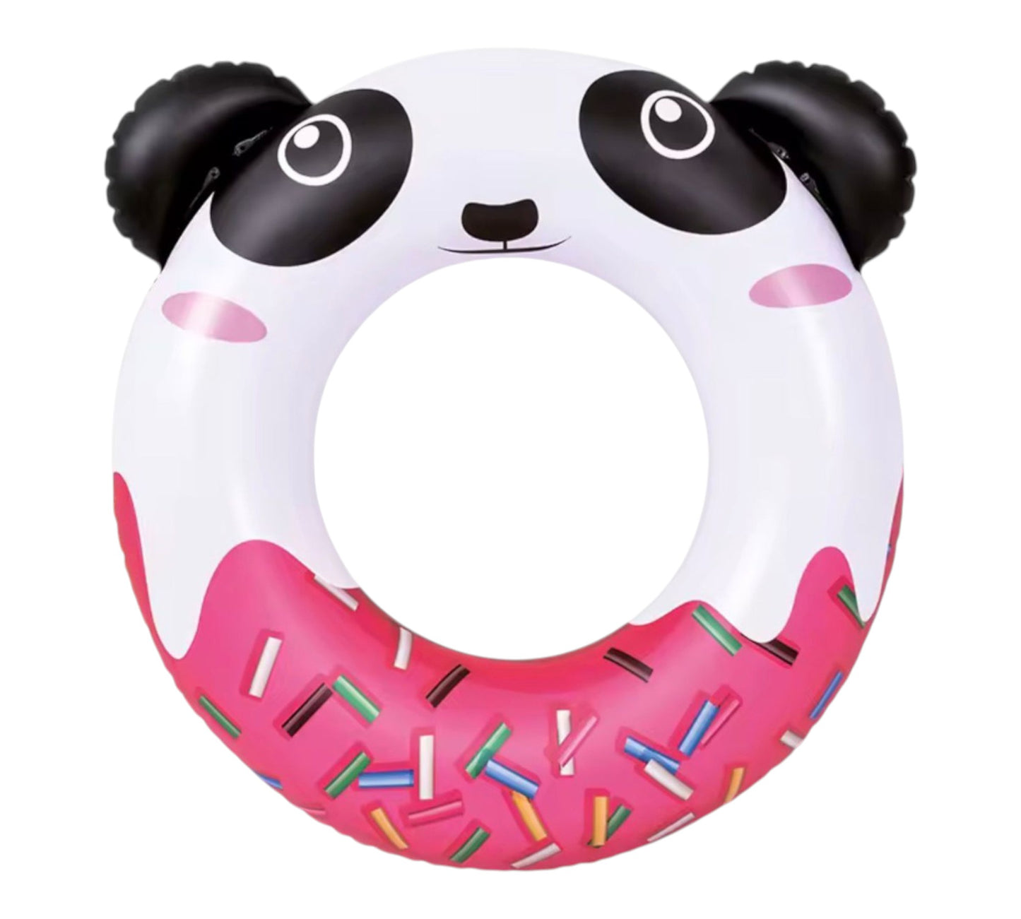 Panda Donut Summer Inflatable Swim Ring for Kids