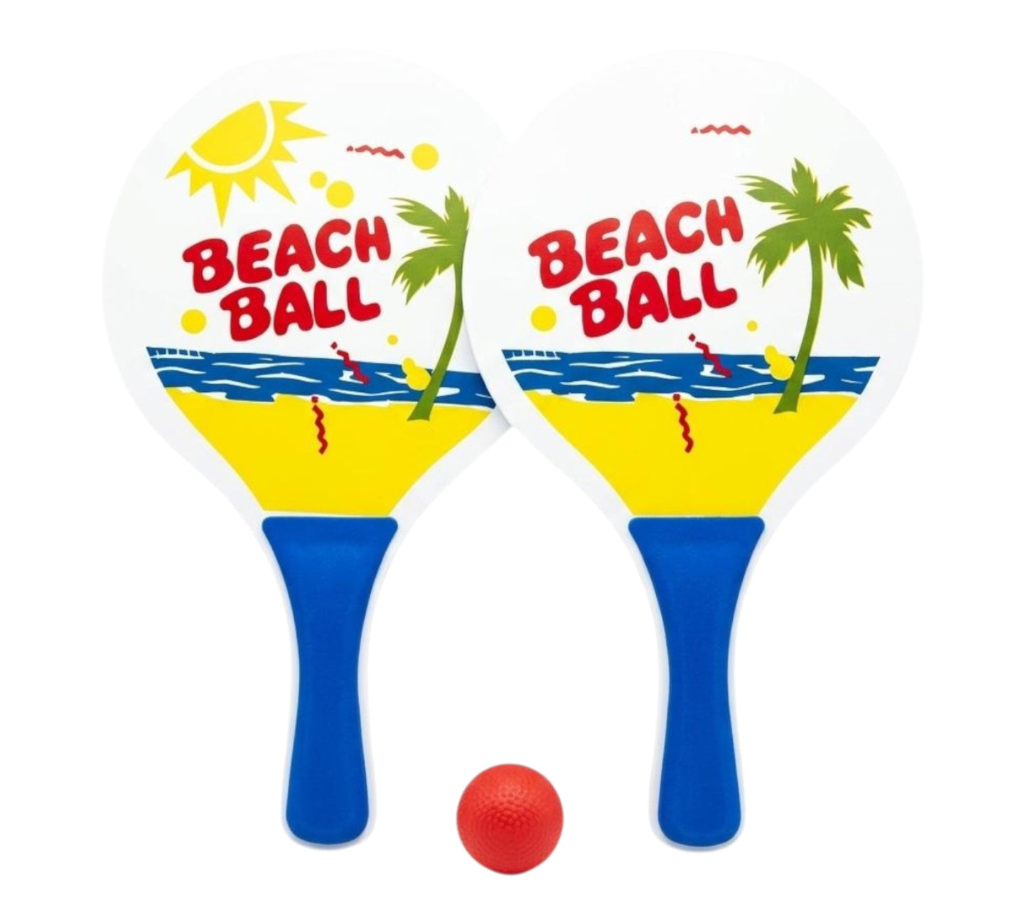 Summer Beach Ball Racket & Paddle Set