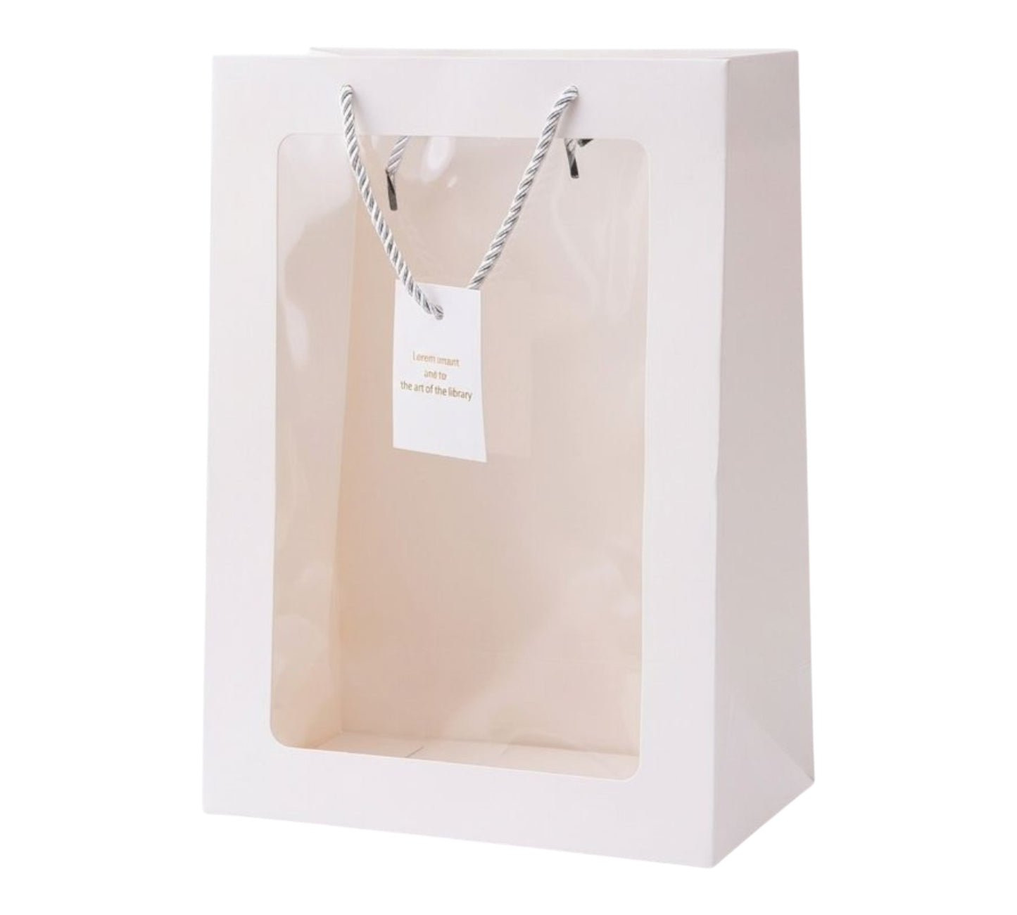 White Luxury Gift Bag – Premium Event & Party Packaging