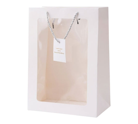 White Luxury Gift Bag – Premium Event & Party Packaging